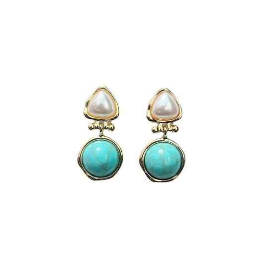 FIROZA STONE EARRING