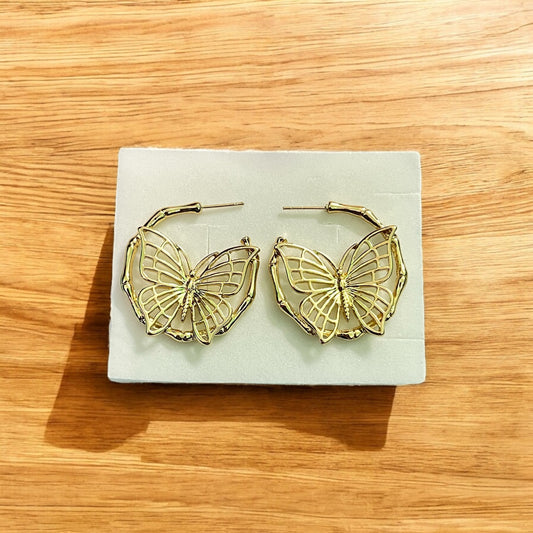 Beautiful Butterfly Hoop