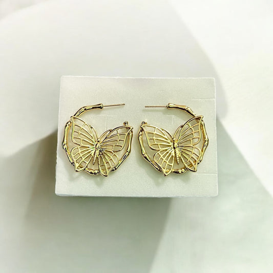 Beautiful Butterfly Hoop